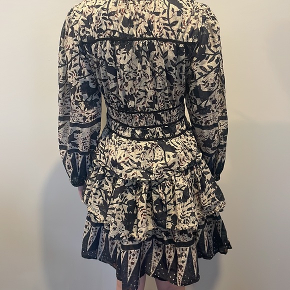 RUFFLE BOHO DRESS - Picture 6 of 9